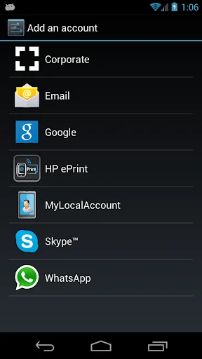 MyLocalAccount screenshot 1