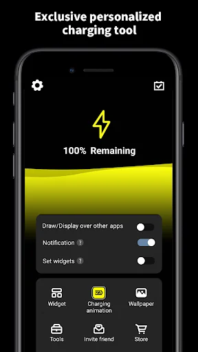 Flashing charging animation screenshot 4