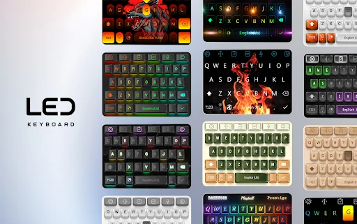 LED Keyboard: RGB Theme Effect