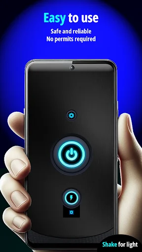 Shake Flashlight: Bright LED screenshot 4