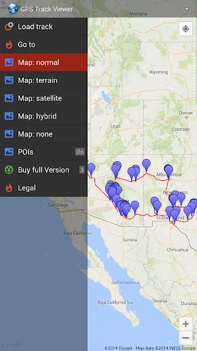 GPS Track Viewer screenshot 1