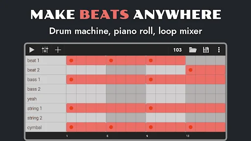 GrooveMixer Beat Maker screenshot 1