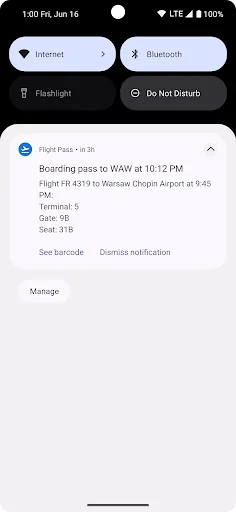 Flight Boarding Pass Wallet screenshot 3
