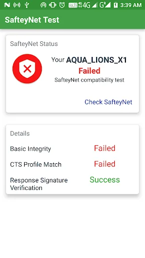 SafetyNet | Integrity Checker screenshot 3