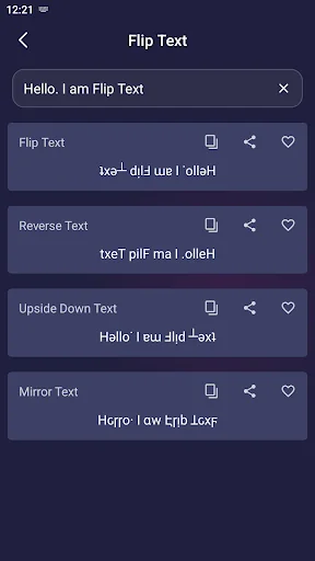 Flip Text - Upside Down Text screenshot 2