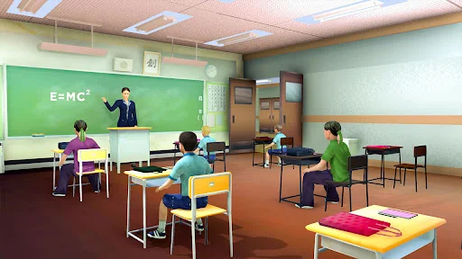 High School Education Game screenshot 1