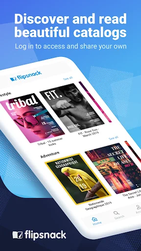 Flipsnack - Magazine Reader screenshot 1