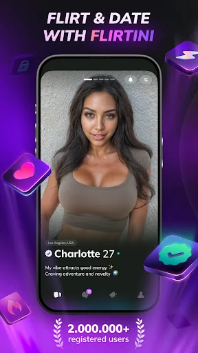 Flirtini - Chat, Flirt, Date