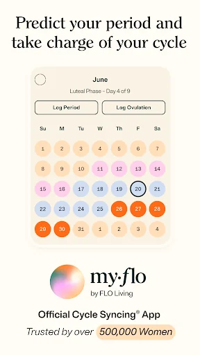 MyFlo® Period Tracker Calendar