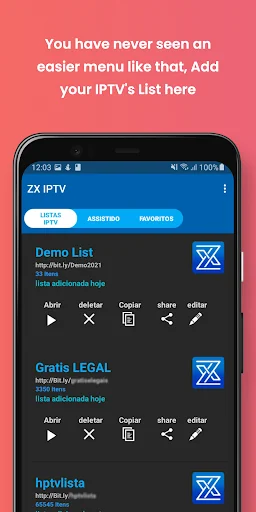ZX IPTV Cast Player: Online TV