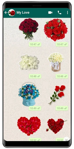 WASticker - Love flowers screenshot 4