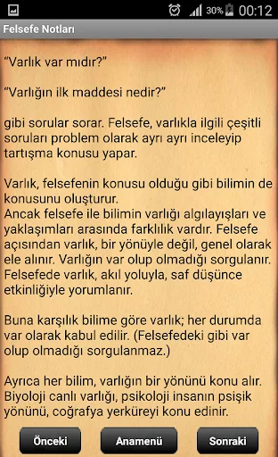 Felsefe Ders Notları screenshot 4