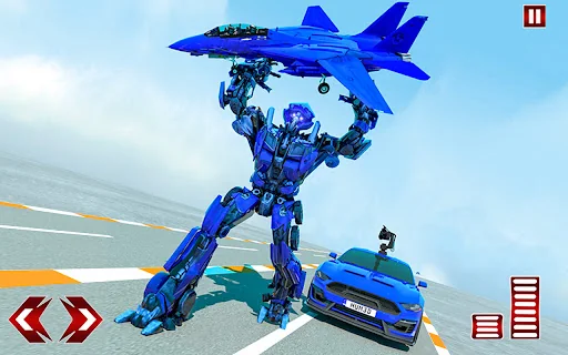 Flying Robot Car Morphing Game