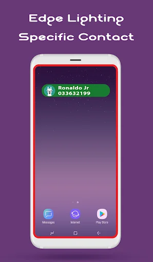 Edge Lighting Galaxy Dynamic screenshot 4