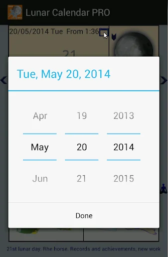 Lunar Calendar PRO screenshot 2