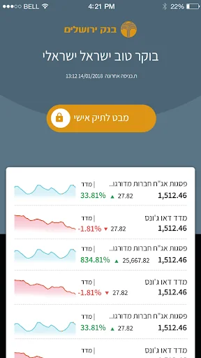 בנק ירושלים טרייד screenshot 3