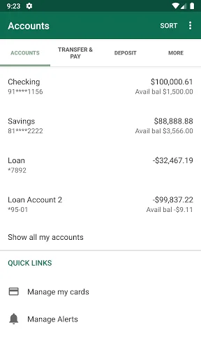 First National Bank Livingston screenshot 3