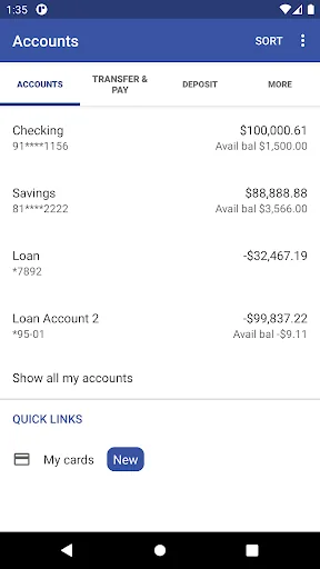 Dream First Bank Mobile screenshot 3