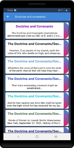 Doctrine and covenants