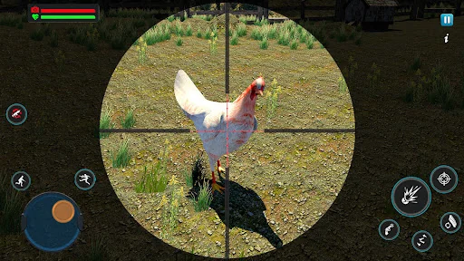 FPS Chicken Shoot Offline Game screenshot 3