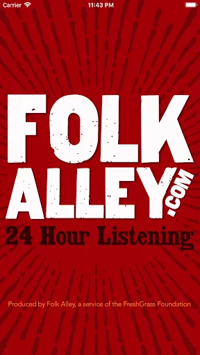 Folk Alley Player screenshot 1