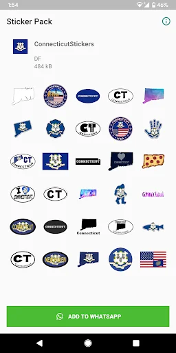 Connecticut Stickers