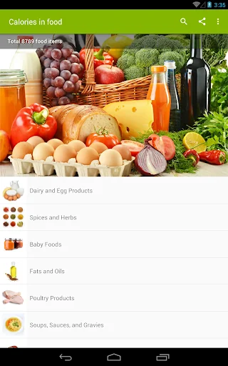 Calories in food screenshot 4