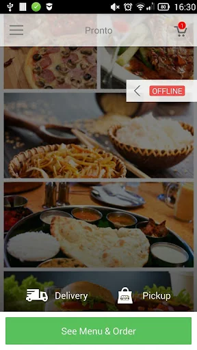 FoodBooking screenshot 2