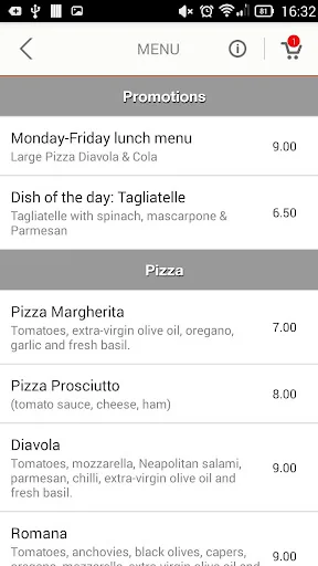 FoodBooking screenshot 3