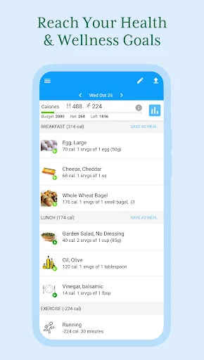 Calorie Counter App: Fooducate screenshot 1