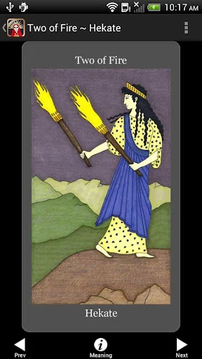 Dark Goddess Tarot screenshot 1
