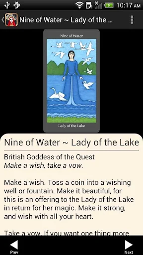 Dark Goddess Tarot screenshot 2