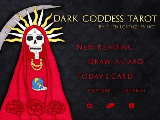 Dark Goddess Tarot screenshot 3