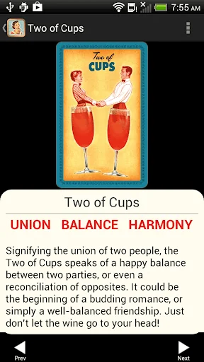 Housewives Tarot screenshot 2