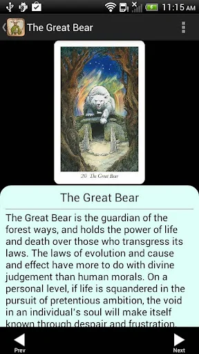 Wildwood Tarot screenshot 2