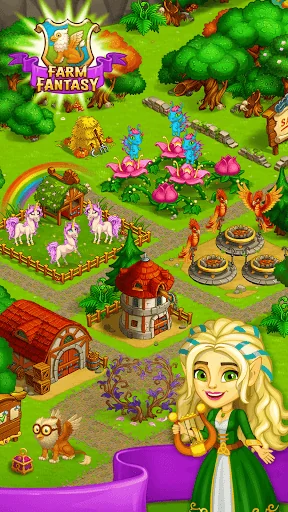 Farm Fantasy: Dragon Village screenshot 2
