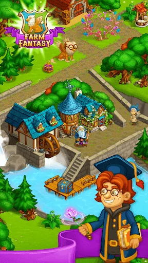 Farm Fantasy: Dragon Village screenshot 3