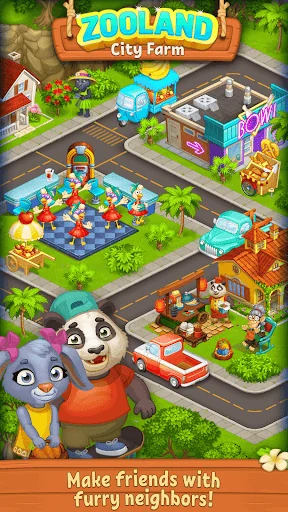 Farm Zoo Happy Day in Pet City screenshot 1