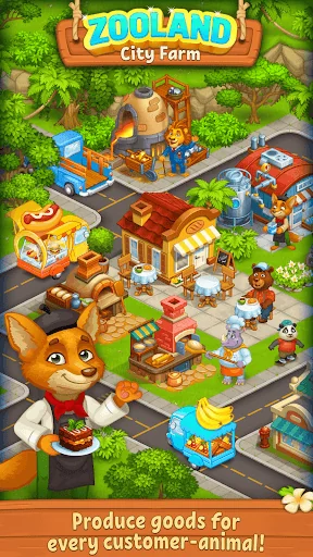 Farm Zoo Happy Day in Pet City screenshot 2
