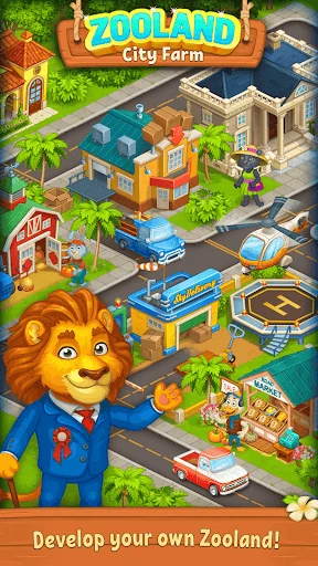 Farm Zoo Happy Day in Pet City screenshot 3