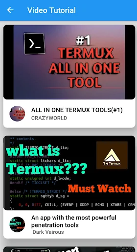 Guide To Termux tools screenshot 2