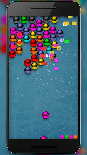 Magnetic balls bubble shoot screenshot 1