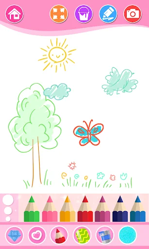Beauty Coloring Book for Girls screenshot 3