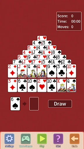 Pyramid Solitaire 3 in 1 screenshot 3