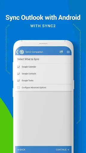Sync2 Outlook Google Companion screenshot 4