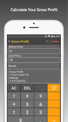 Business Calculator screenshot 2