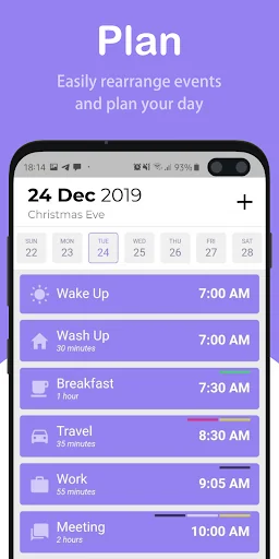 TimeBloc: Visual Daily Planner screenshot 1