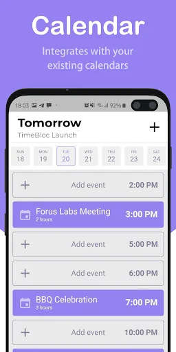 TimeBloc: Visual Daily Planner screenshot 4