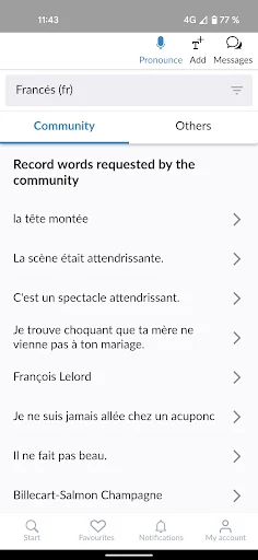 Forvo Pronunciation Guide screenshot 4