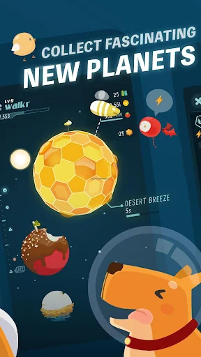 Walkr: Fitness Space Adventure screenshot 2